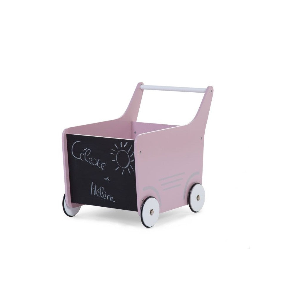 Baby Walker wood Pink