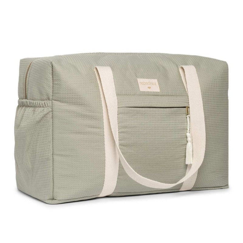 Opera waterproof Maternity Bag Laurel Green Nobodinoz