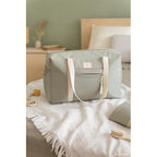 Opera waterproof Maternity Bag Laurel Green Nobodinoz