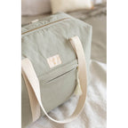 Opera waterproof Maternity Bag Laurel Green Nobodinoz