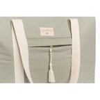 Opera waterproof Maternity Bag Laurel Green Nobodinoz