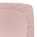 Funda ajustable para cambiador - Rosa empolvado