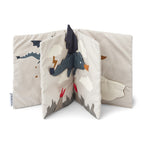 Manni fabric book Drako Little dragon / Dark sandy