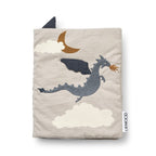 Manni fabric book Drako Little dragon / Dark sandy