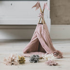 Tipi para muñecas - Rosa empolvado