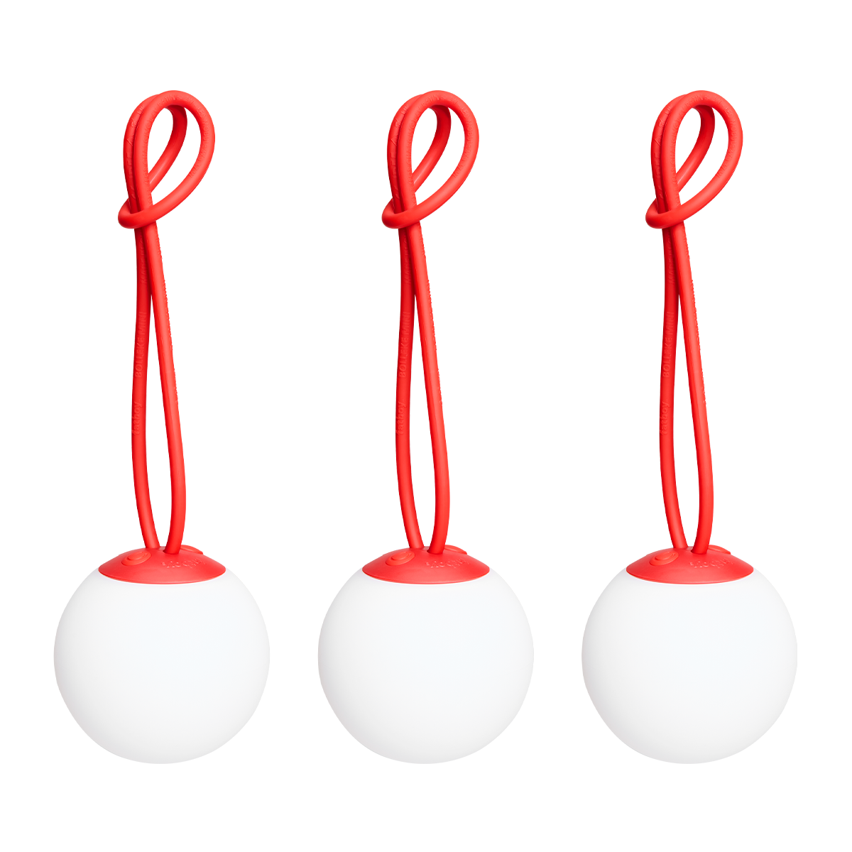 Set de mini Bolleke - Lámpara LED portátil esférica (3 unidades)