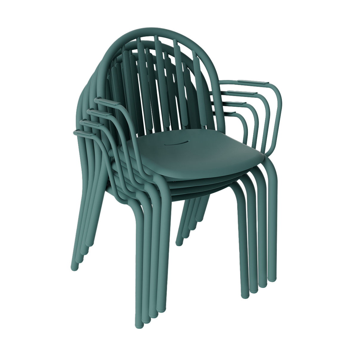 Set de sillas con reposabrazos Fred - 4 unidades