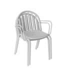 Set de sillas con reposabrazos Fred - 2 unidades