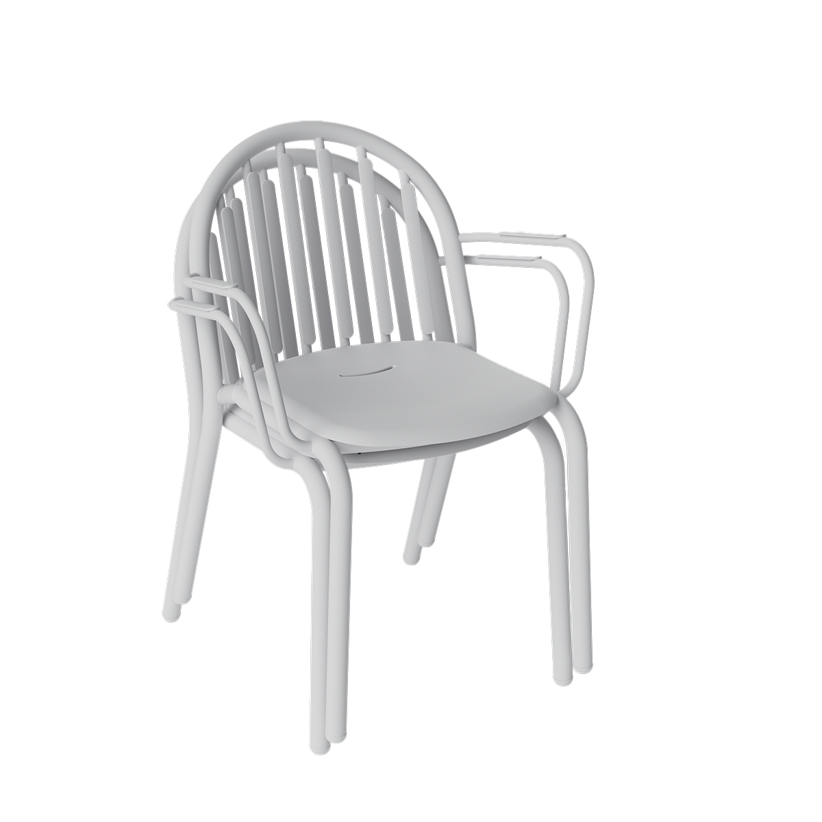 Set de sillas con reposabrazos Fred - 2 unidades