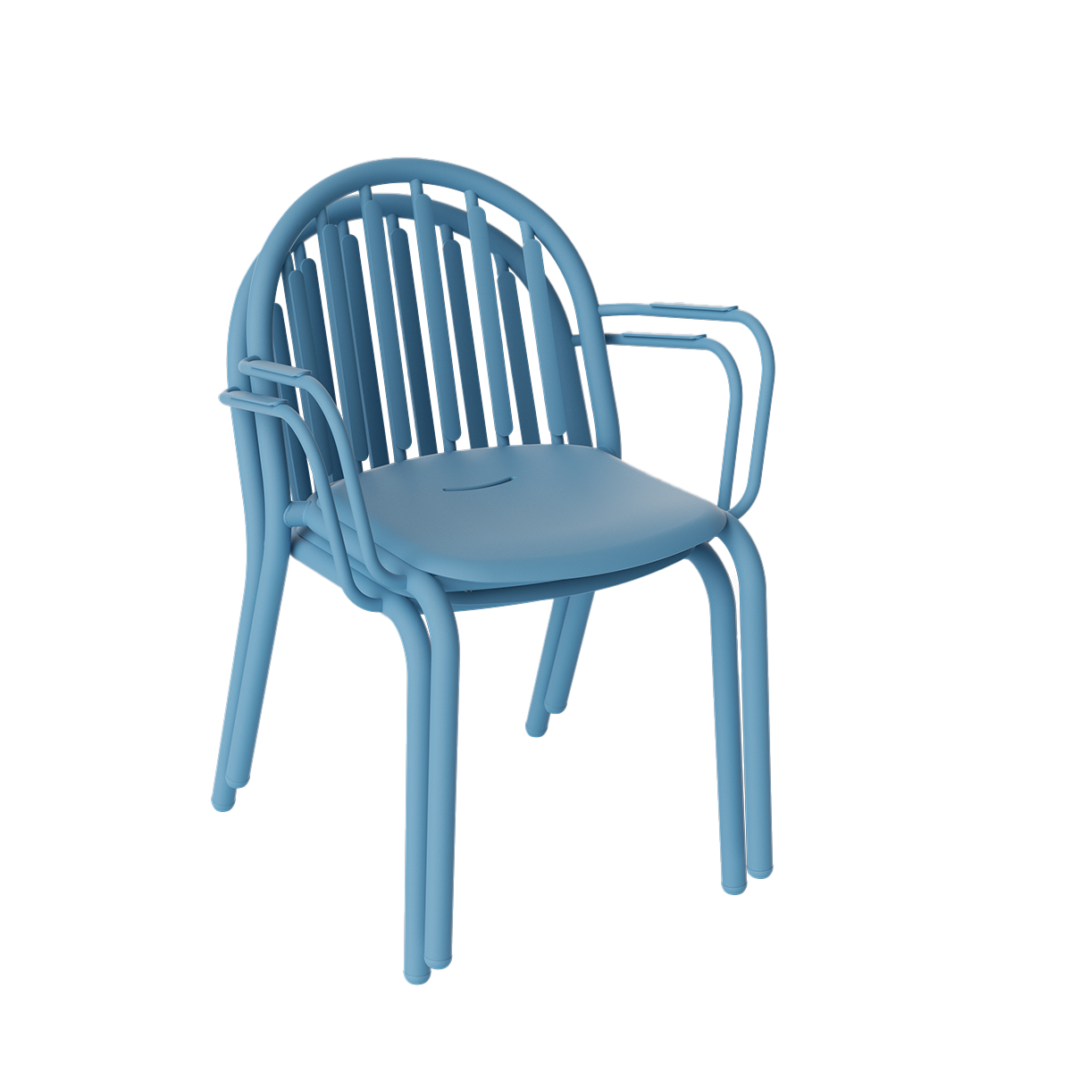 Set de sillas con reposabrazos Fred - 2 unidades