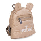 Mochila | My First Bag acolchada Beig