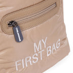 Mochila | My First Bag acolchada Beig