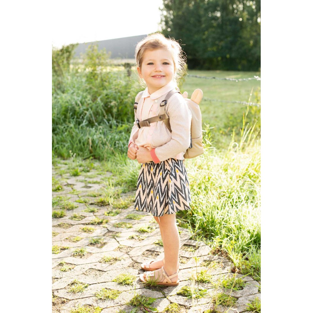 Mochila | My First Bag acolchada Beig