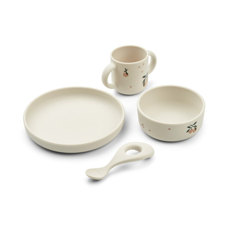 Vivi silicone set Peach sea shell