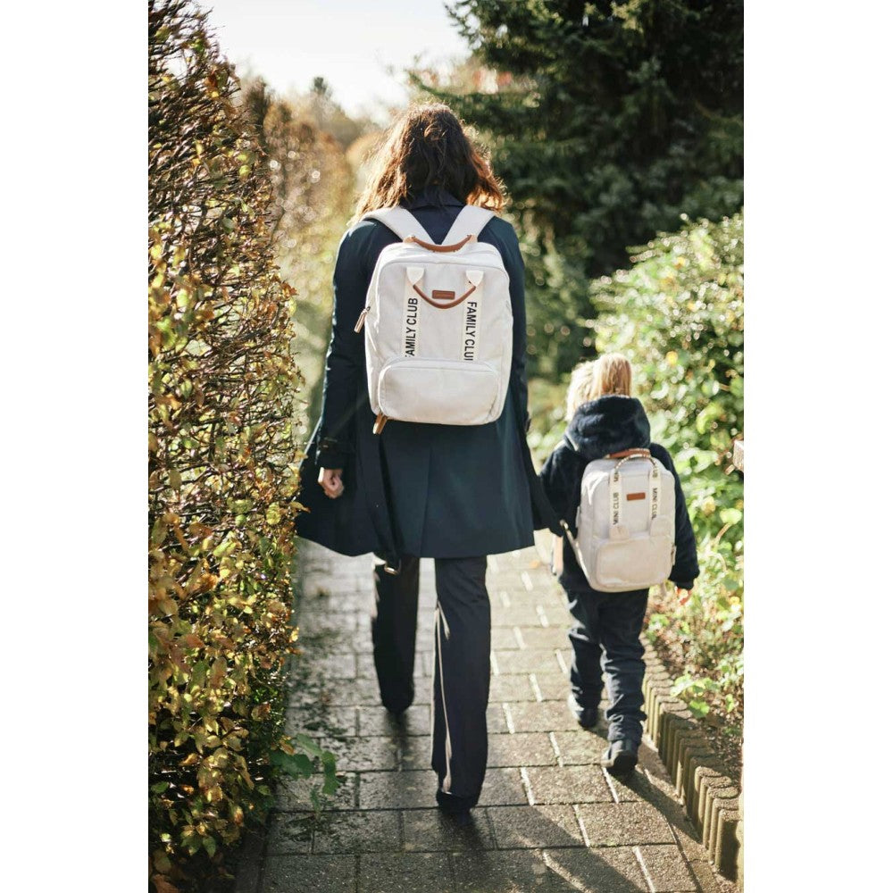 Mini Club Backpack Signature Off White
