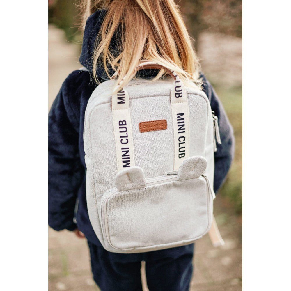 Mini Club Backpack Signature Off White
