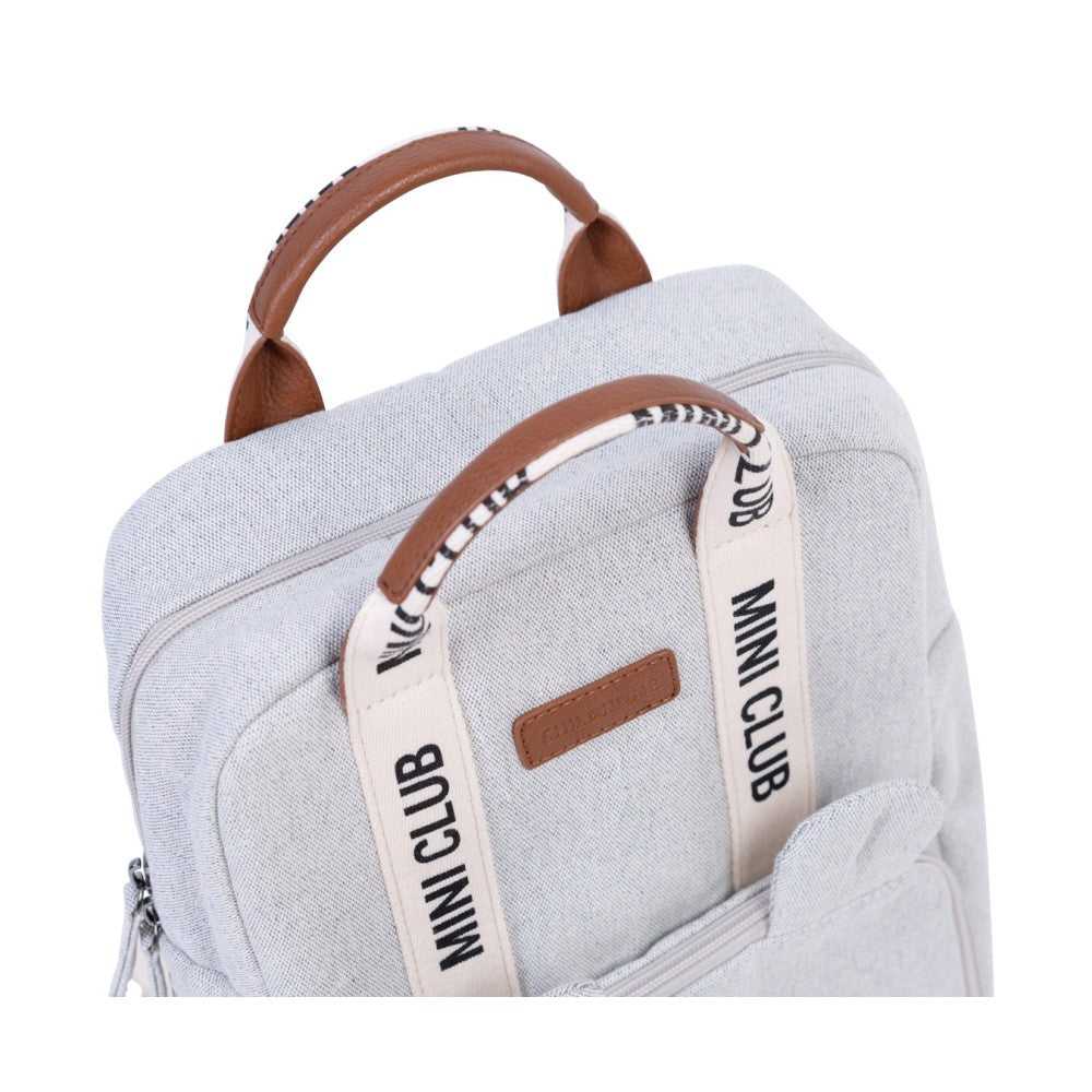 Mini Club Backpack Signature Off White