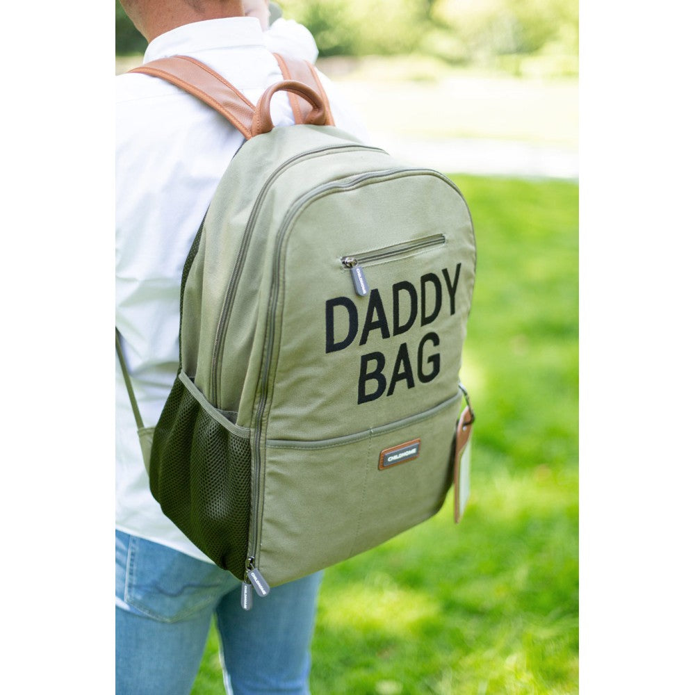 Daddy Bag  Backpack Signature Khaki