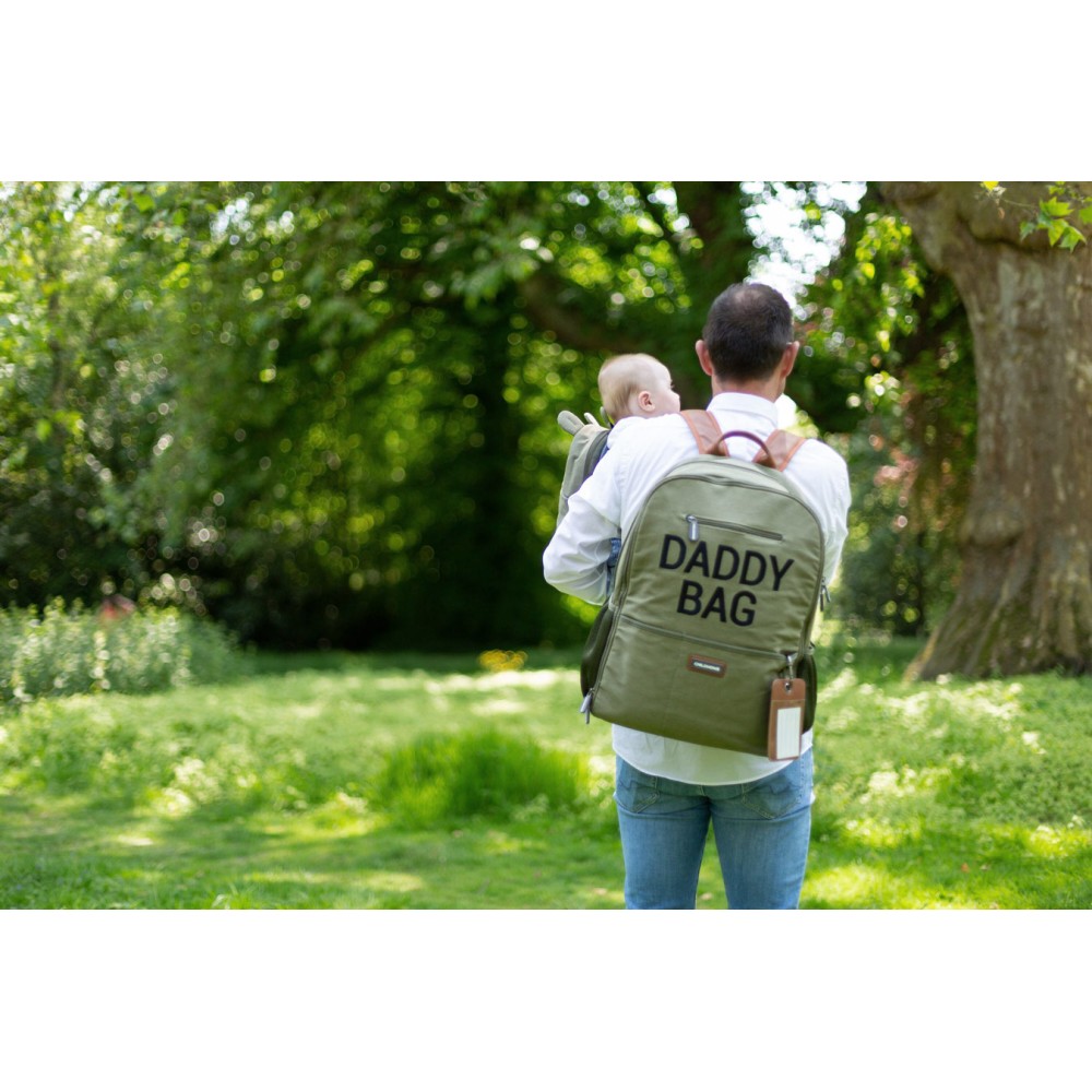 Daddy Bag  Backpack Signature Khaki