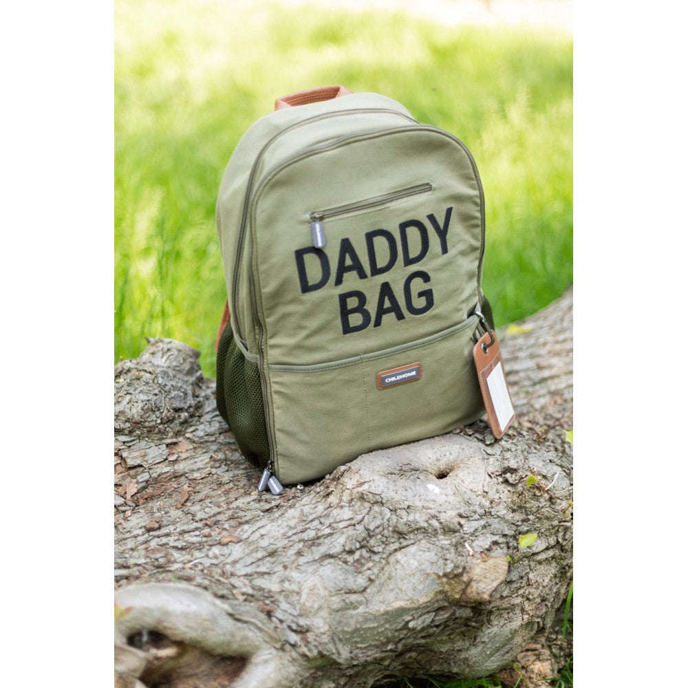 Daddy Bag  Backpack Signature Khaki