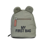 My First Bag Backpack khaki Canvas