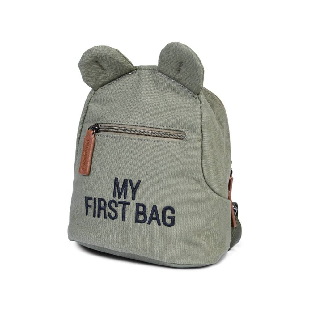 My First Bag Backpack khaki Canvas