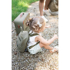 My First Bag Backpack khaki Canvas