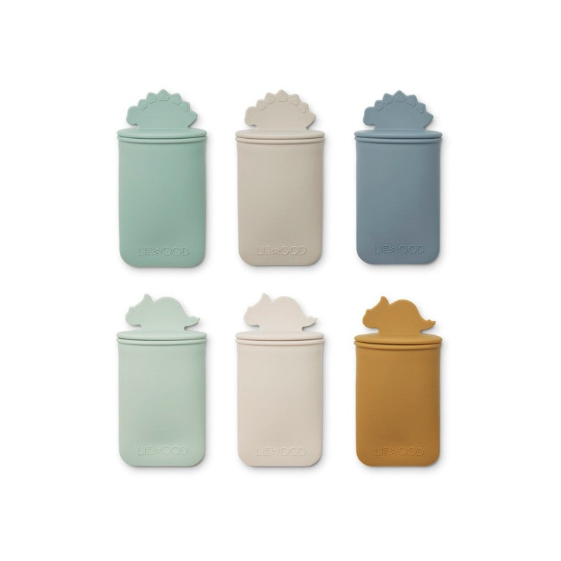 Pack 6 Mini Glaces | Malik Dino/Dusty Mint
