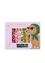 Crayones de confeti