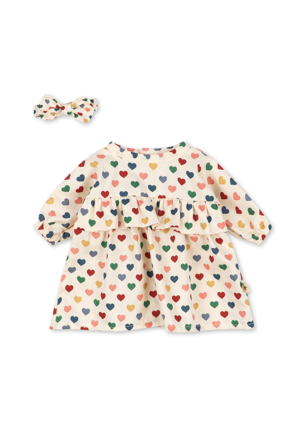 Set de ropa para muñeca con certificación GOTS