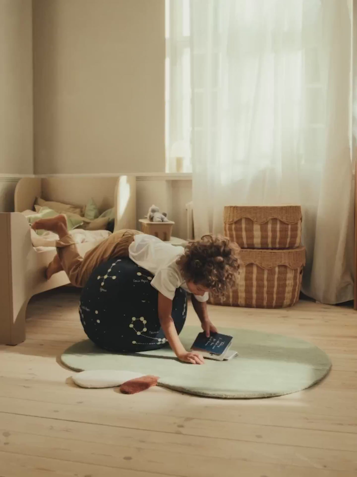 Alfombra Apple de pelo corto – Arcilla marrón