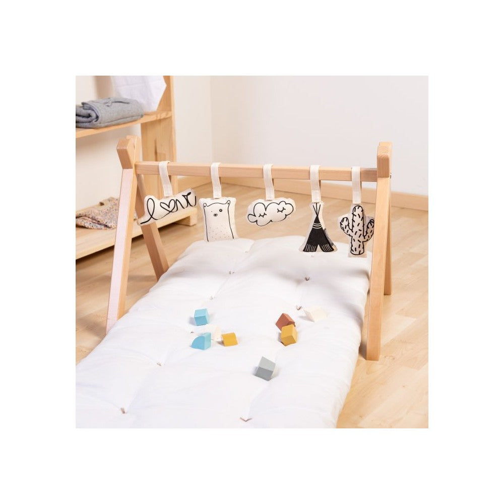 Set 5 Baby Gym Toys Canvas