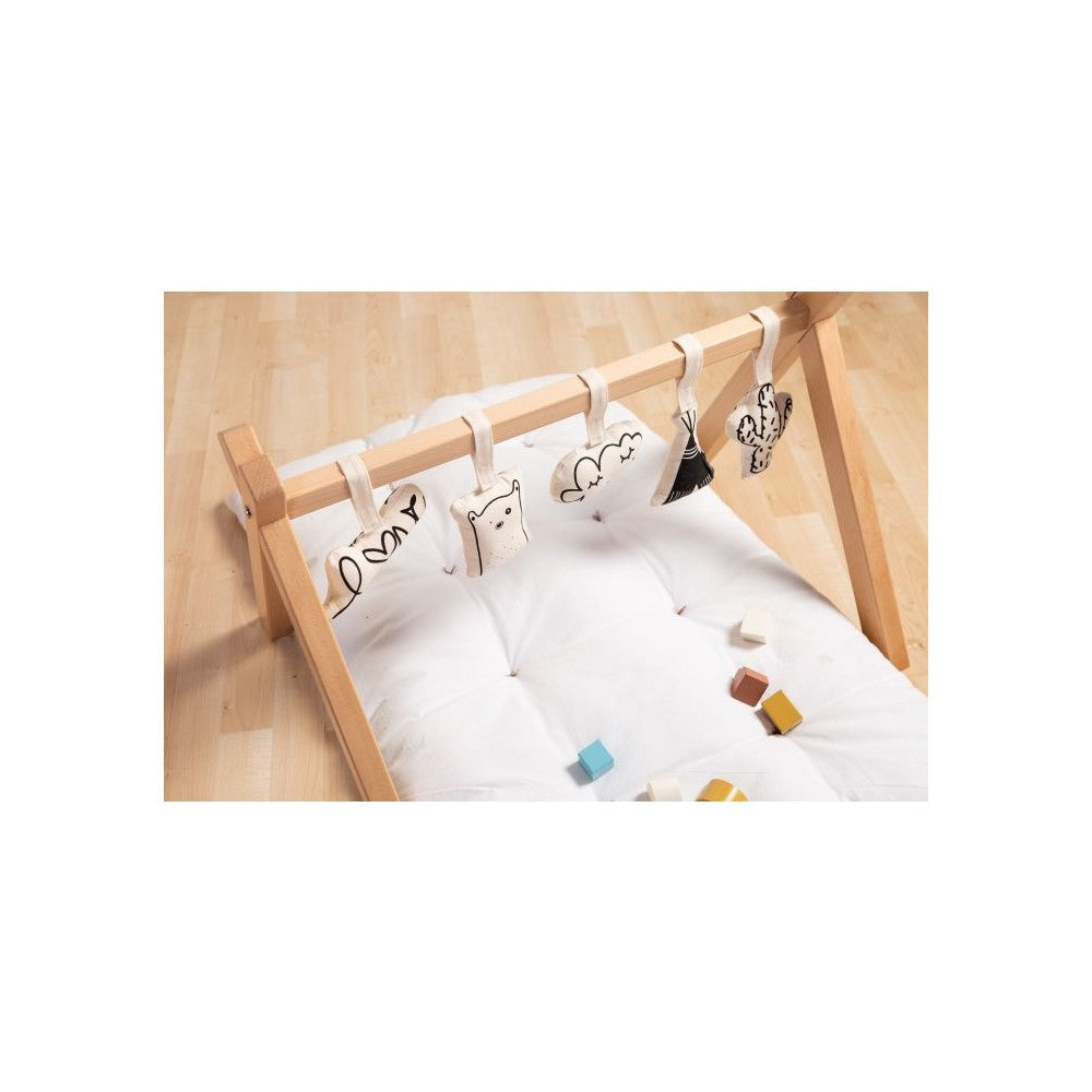 Set 5 Baby Gym Toys Canvas