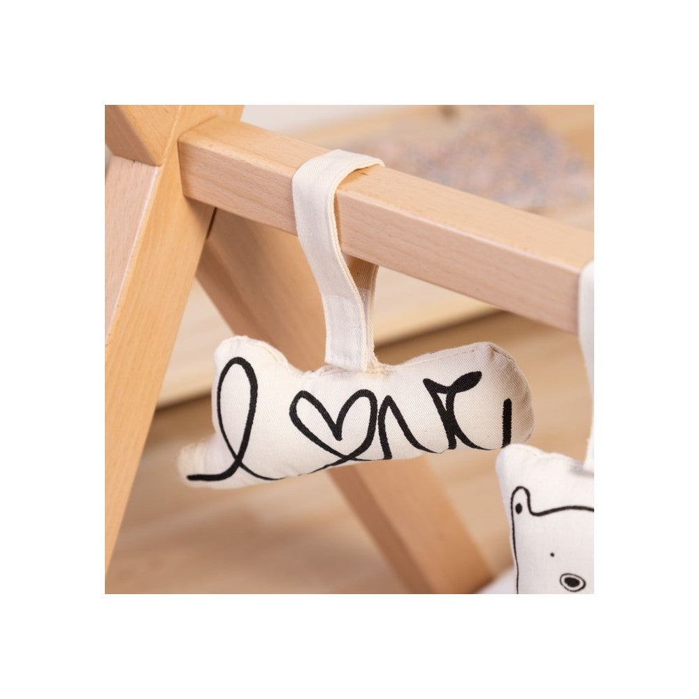 Set 5 Baby Gym Toys Canvas