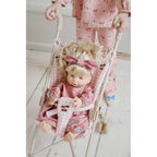 Poussette de poupée Powder Pink Check