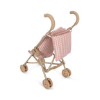 Poussette de poupée Powder Pink Check